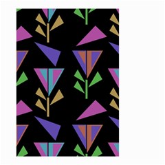 Abstract Pattern Flora Flower Small Garden Flag (Two Sides) from UrbanLoad.com Front