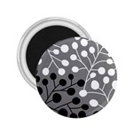 Abstract Nature Black White 2.25  Magnets