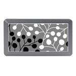 Abstract Nature Black White Memory Card Reader (Mini)