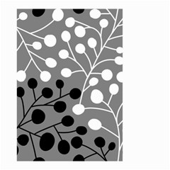 Abstract Nature Black White Small Garden Flag (Two Sides) from UrbanLoad.com Front
