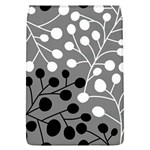 Abstract Nature Black White Removable Flap Cover (L)