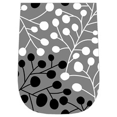 Abstract Nature Black White Wristlet Pouch Bag (Small) from UrbanLoad.com Right Side