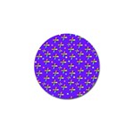 Abstract Background Cross Hashtag Golf Ball Marker