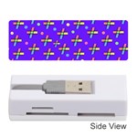 Abstract Background Cross Hashtag Memory Card Reader (Stick)
