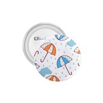 Rain Umbrella Pattern Water 1.75  Buttons