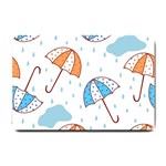 Rain Umbrella Pattern Water Small Doormat