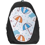 Rain Umbrella Pattern Water Backpack Bag