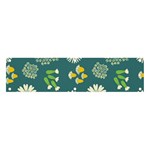 Drawing Flowers Meadow White Banner and Sign 4  x 1 