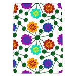 Bloom Plant Flowering Pattern Removable Flap Cover (L)