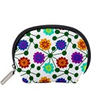 Bloom Plant Flowering Pattern Accessory Pouch (Small)