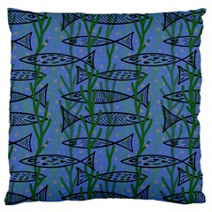 Fish Pike Pond Lake River Animal Standard Premium Plush Fleece Cushion Case (Two Sides) from UrbanLoad.com Front