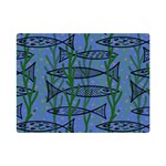 Fish Pike Pond Lake River Animal Premium Plush Fleece Blanket (Mini)