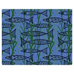 Fish Pike Pond Lake River Animal Premium Plush Fleece Blanket (Medium)