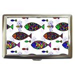 Fish Abstract Colorful Cigarette Money Case