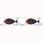 Fish Abstract Colorful Small Bar Mat
