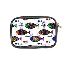 Fish Abstract Colorful Coin Purse from UrbanLoad.com Back
