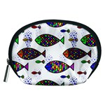 Fish Abstract Colorful Accessory Pouch (Medium)