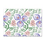 Bloom Nature Plant Pattern Sticker A4 (10 pack)
