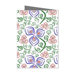 Bloom Nature Plant Pattern Mini Greeting Cards (Pkg of 8)