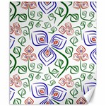 Bloom Nature Plant Pattern Canvas 8  x 10 