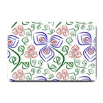 Bloom Nature Plant Pattern Small Doormat