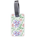Bloom Nature Plant Pattern Luggage Tag (one side)
