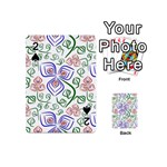 Bloom Nature Plant Pattern Playing Cards 54 Designs (Mini)