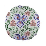 Bloom Nature Plant Pattern Standard 15  Premium Round Cushions