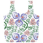 Bloom Nature Plant Pattern Full Print Recycle Bag (XL)