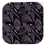 Leaves Flora Black White Nature Stacked food storage container