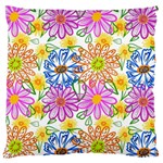 Bloom Flora Pattern Printing Large Cushion Case (One Side)
