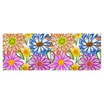 Bloom Flora Pattern Printing Banner and Sign 8  x 3 