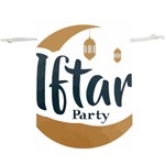 Iftar-party-t-w-01 Lightweight Drawstring Pouch (XL)