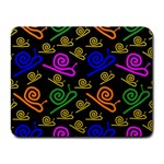 Pattern-repetition-snail-blue Small Mousepad