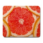 Grapefruit-fruit-background-food Large Mousepad