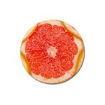 Grapefruit-fruit-background-food Magnet 3  (Round)