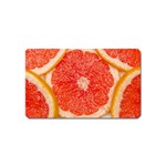 Grapefruit-fruit-background-food Magnet (Name Card)