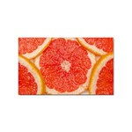 Grapefruit-fruit-background-food Sticker Rectangular (10 pack)