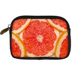 Grapefruit-fruit-background-food Digital Camera Leather Case