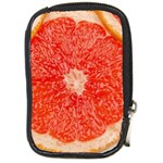 Grapefruit-fruit-background-food Compact Camera Leather Case