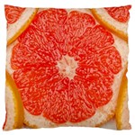 Grapefruit-fruit-background-food Large Cushion Case (One Side)