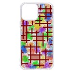 Pattern-repetition-bars-colors iPhone 13 Pro Max TPU UV Print Case
