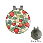 Strawberry-fruits Hat Clips with Golf Markers