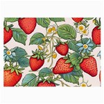 Strawberry-fruits Large Glasses Cloth