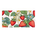 Strawberry-fruits Satin Wrap 35  x 70 