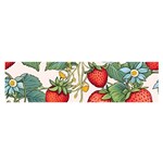 Strawberry-fruits Oblong Satin Scarf (16  x 60 )