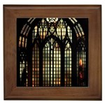 Stained Glass Window Gothic Framed Tile