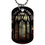 Stained Glass Window Gothic Dog Tag (Two Sides)