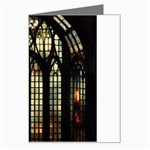 Stained Glass Window Gothic Greeting Card