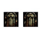 Stained Glass Window Gothic Cufflinks (Square)